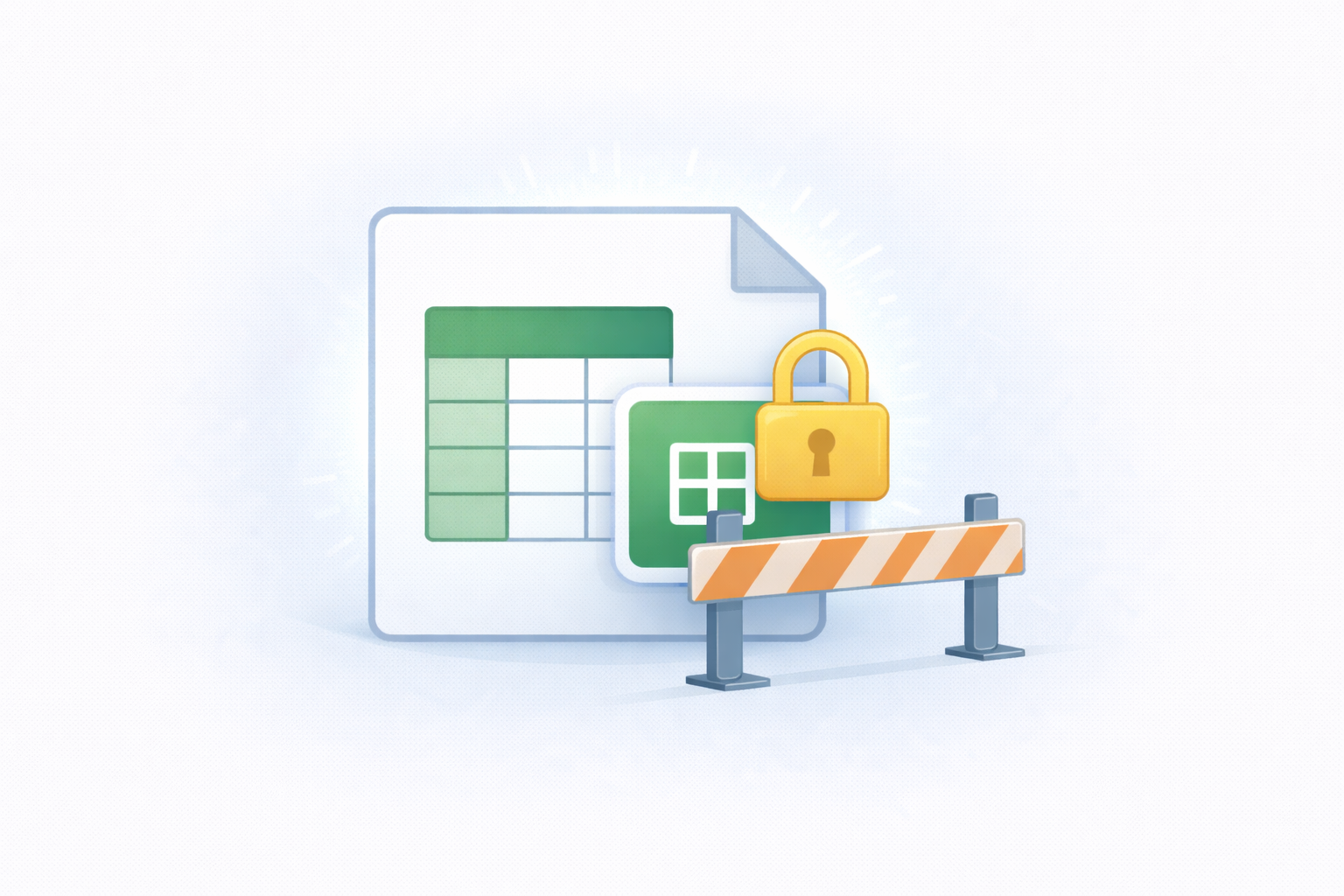 Excelのシート保護トラブルを解説する記事のアイキャッチ画像